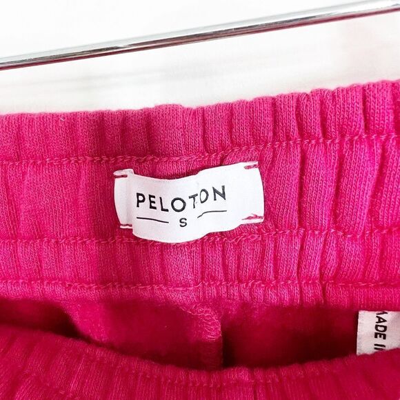 Peloton Pants Womens Small Jogger 29" Pull on Fleece Lined Athletic Comfy Red - Picture 6 of 7